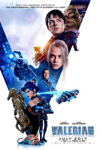 Valerian and the City of a Thousand Planets movie poster 11x17