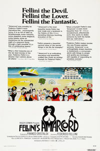 Amarcord Movie Masterprint Poster - 1973 Film Classic