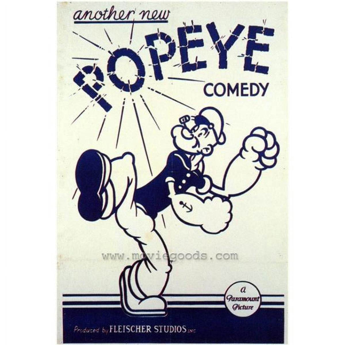 Another New Popeye Comedy Movie Poster Print - 27x40