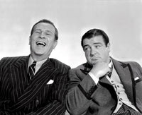 Bud Abbott and Lou Costello 1945 movie photo print