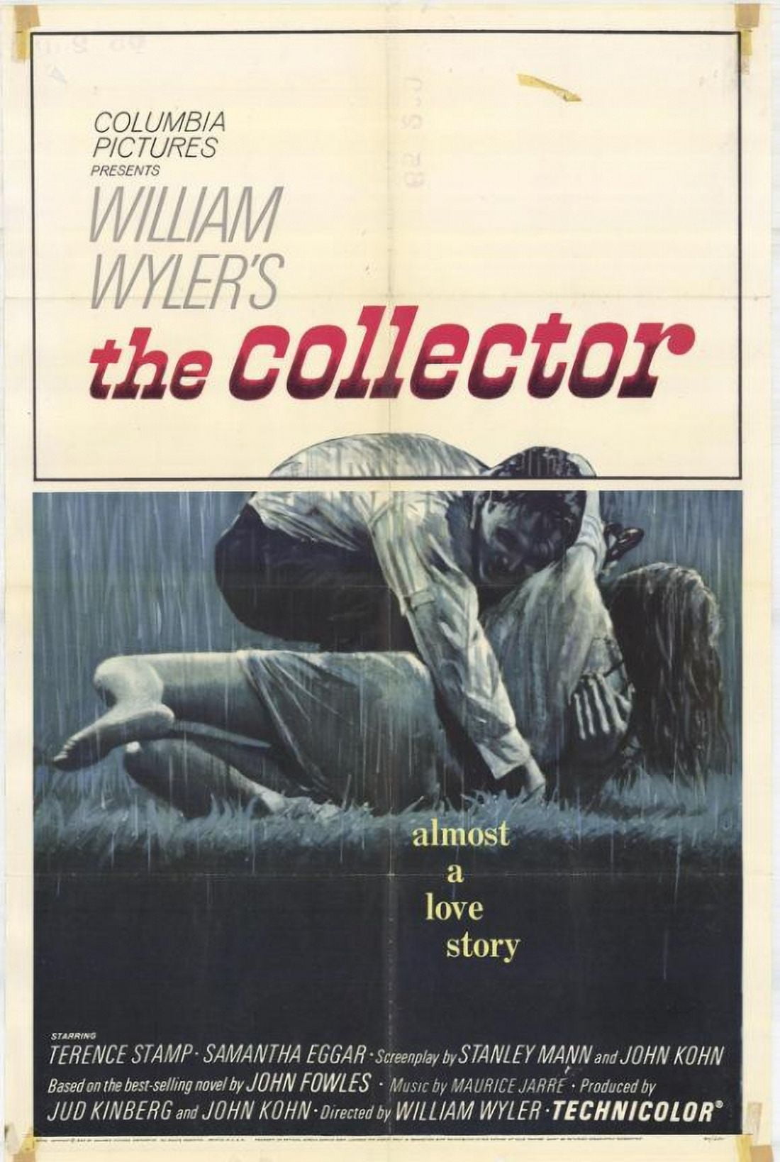 The Collector Movie Poster 11x17 Print showcasing captivating film art.