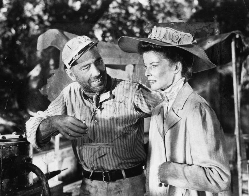 Film still photo print from The African Queen 10x8