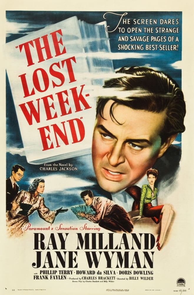The Lost Weekend Movie Masterprint Poster - Style A (11x17)