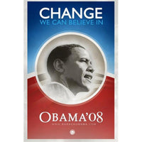 Barack Obama Change We Can Believe In movie poster 11x17