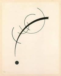 Sound of Geometric Curves art print by Vasily Kandinsky