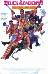 Police Academy 5 Assignment Miami Beach Movie Poster 11x17