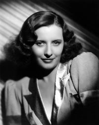 Barbara Stanwyck classic portrait poster print.