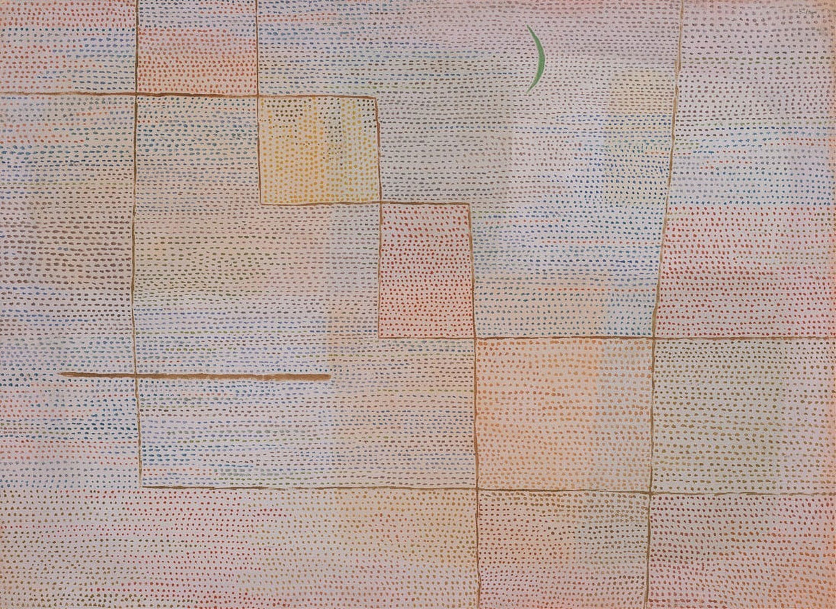 Clarification art print by Paul Klee, available in multiple sizes.