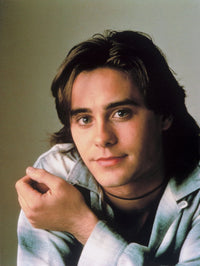 Jared Leto iconic photo print showcasing celebrity charisma.