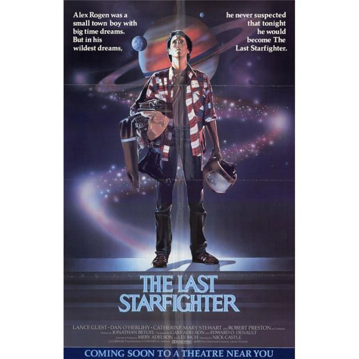The Last Starfighter movie poster in 11x17 size.
