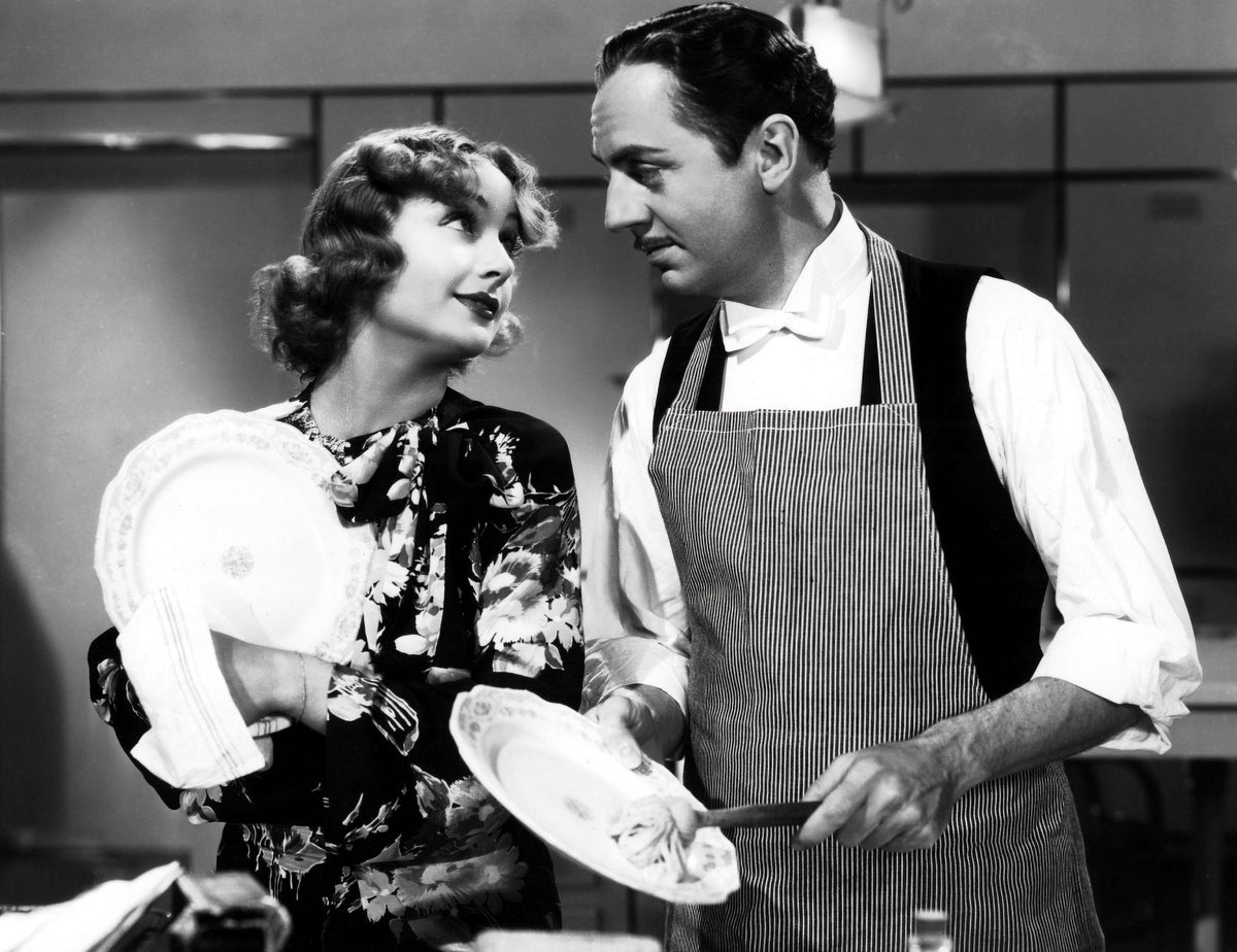 My Man Godfrey photo print featuring Carole Lombard and William Powell