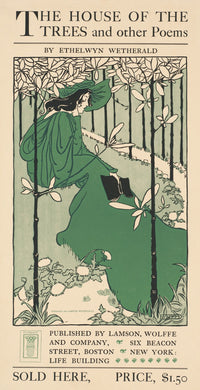 The House of the Trees & Other Poems Poster Print by Ethel Reed
