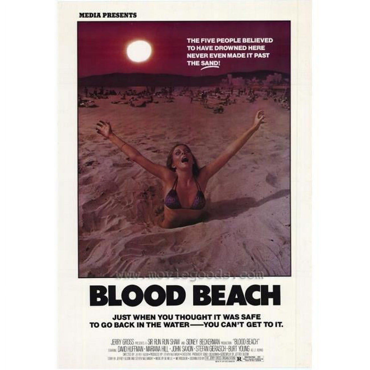 Blood Beach Movie Poster Print 27x40