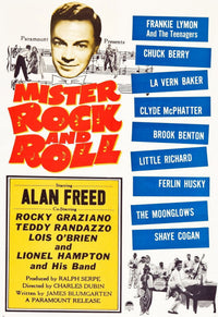 Mister Rock And Roll Movie Masterprint Poster featuring Alan Freed and Little Richard, 1957.