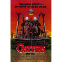 Critters Movie Poster 11x17 print featuring iconic alien creatures