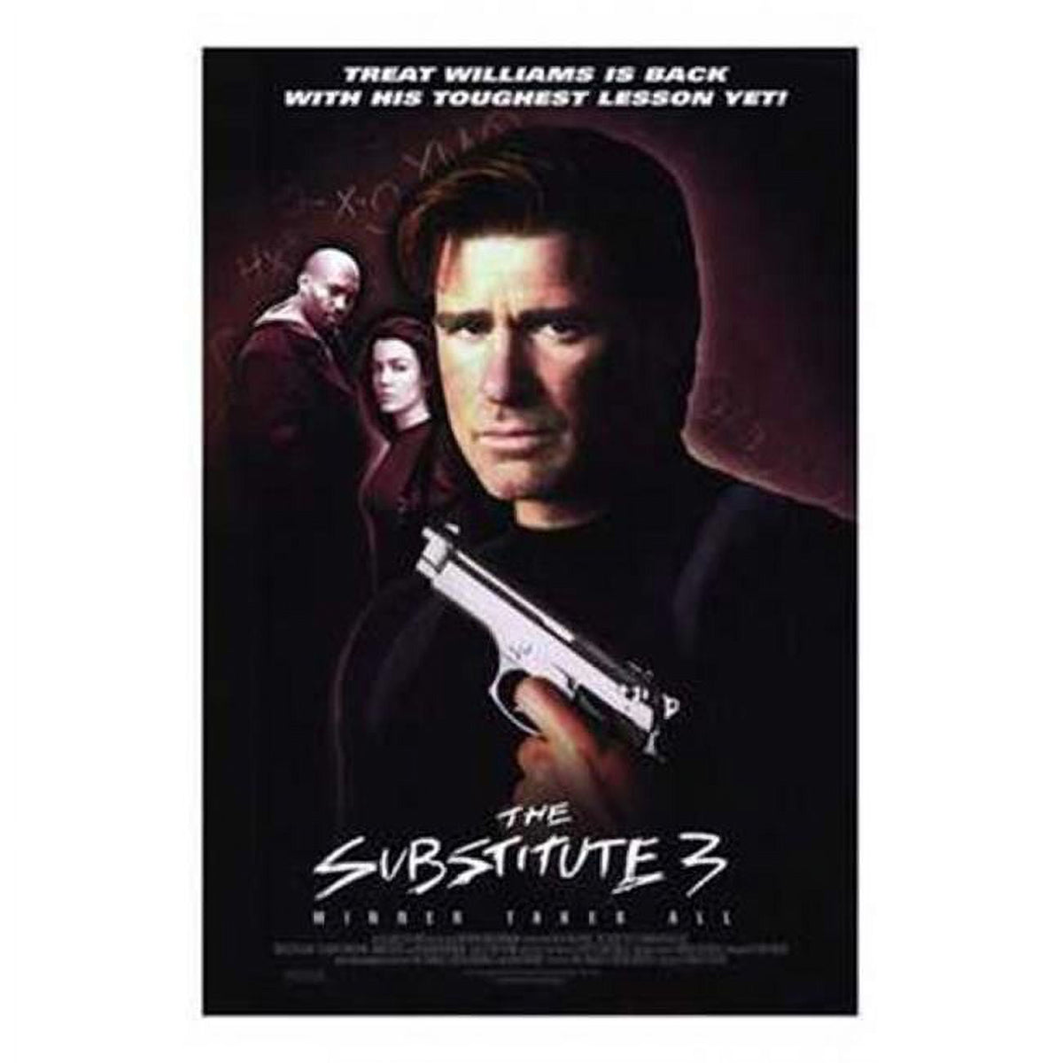 The Substitute 3 Movie Poster in 11x17 size, perfect for movie lovers.