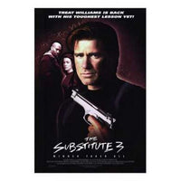The Substitute 3 Movie Poster in 11x17 size, perfect for movie lovers.