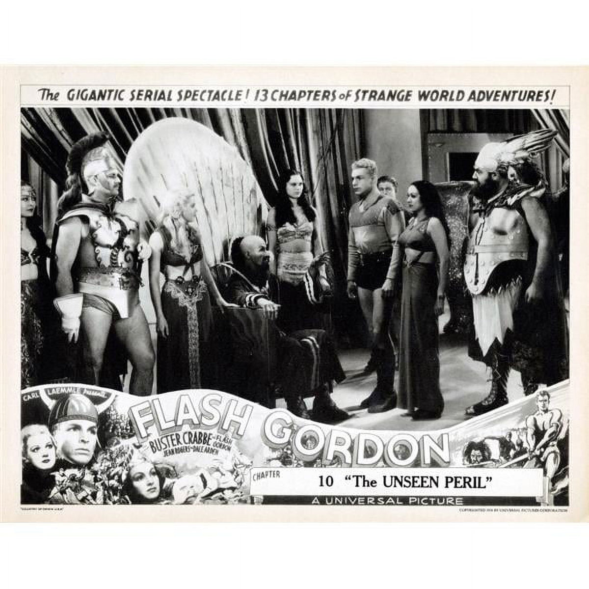 Flash Gordon Movie Poster Masterprint - Sci-Fi Art Print