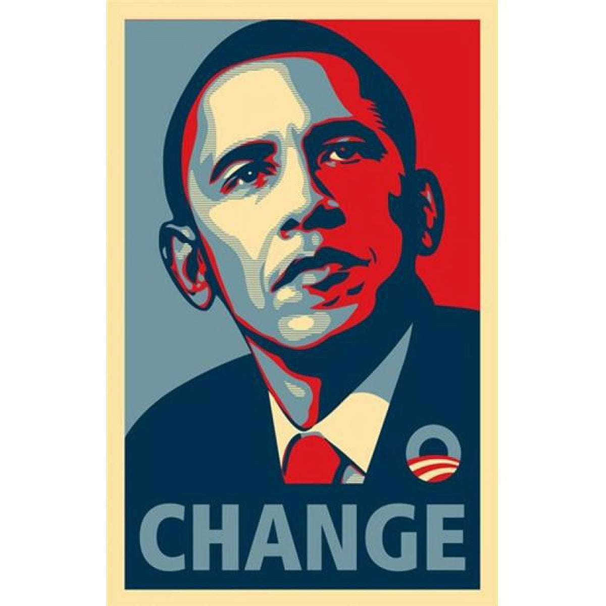 Obama Campaign Change Movie Poster - 11x17 print, vibrant and inspiring.