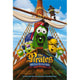 The Pirates Who Don't Do Anything movie poster print featuring Veggie Tales characters.