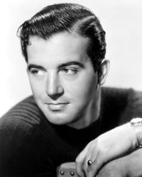 John Payne classic photo poster print, 8x10 size, vintage Hollywood decor