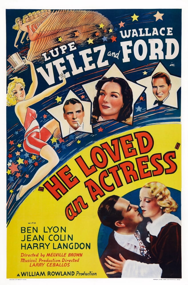 Stardust Movie Poster 1938 featuring Wallace Ford and Lupe Velez