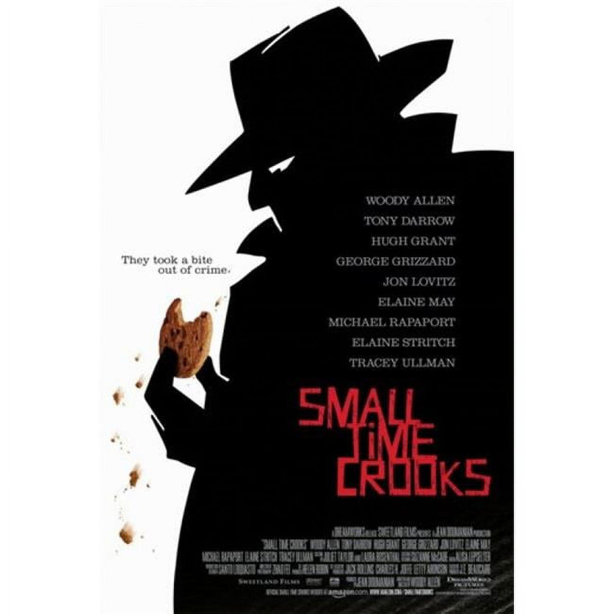 Small Time Crooks Movie Poster in vibrant colors, 11x17 size.