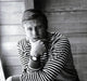 Robert Redford in striped shirt photo print