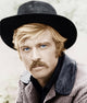 Butch Cassidy and the Sundance Kid photo print featuring Robert Redford from the 1969 film.