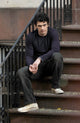 James Franco on location for 'Eat Pray Love' in East Village NYC