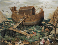 Noah's Ark on Mount Ararat Poster Print by Simon de Myle
