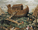 Noah's Ark on Mount Ararat Poster Print by Simon de Myle