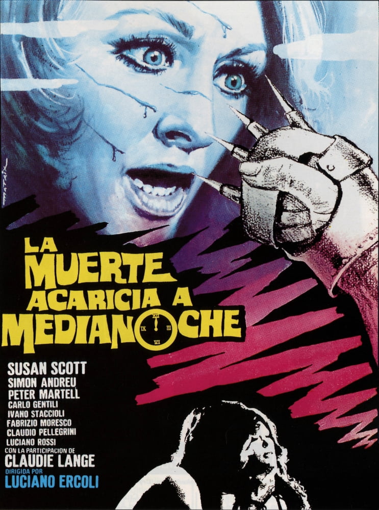 Death Walks At Midnight Movie Poster Masterprint - 11x17