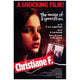 Christiane F. movie poster print showcasing cinematic art in 27x40 inches.