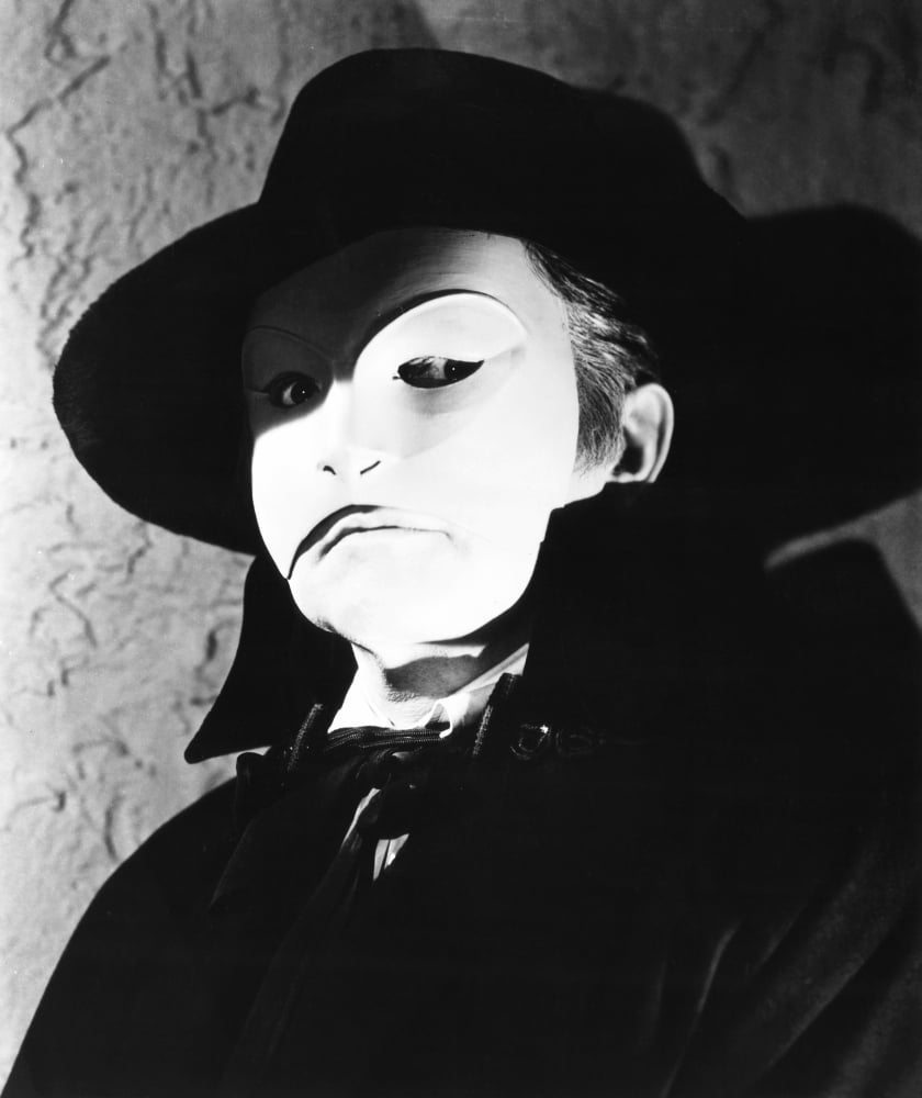The Phantom of The Opera photo print showcasing mystery and romance.