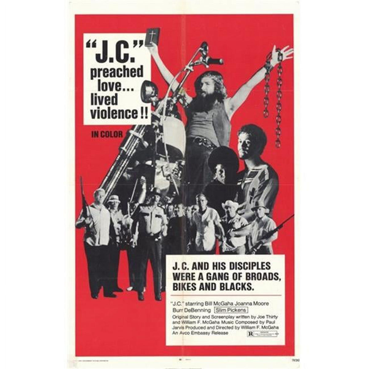 J C Movie Poster 11x17 Print - Perfect for movie lovers