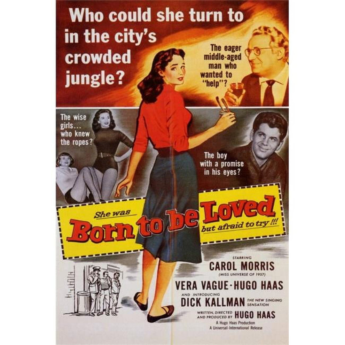 Born to Be Loved Movie Poster Print 27x40