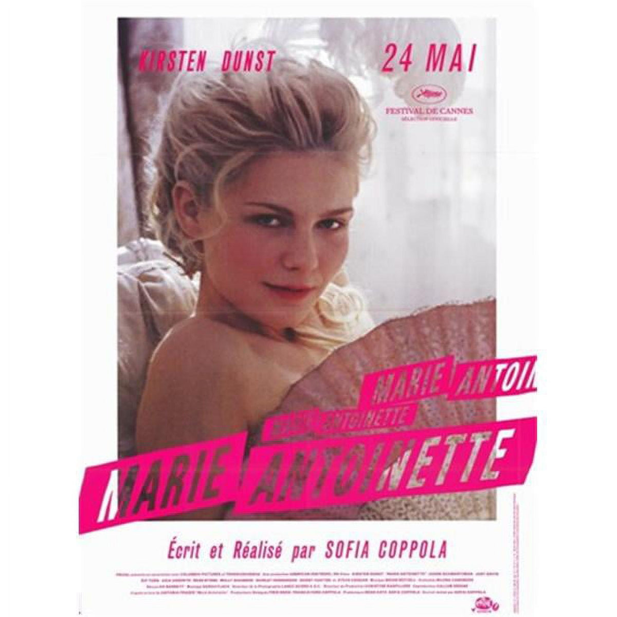 Marie Antoinette Movie Poster 11x17 Print, vibrant colors
