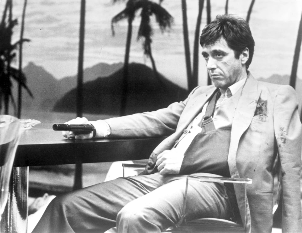 Al Pacino as Tony Montana in Scarface photo print.