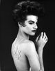 Sandra Bernhard portrait photo print featuring Star of David