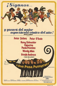 What's New Pussycat Movie Poster 11x17 vibrant film art