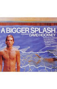 A Bigger Splash Movie Poster featuring vibrant colors in an 11x17 print.