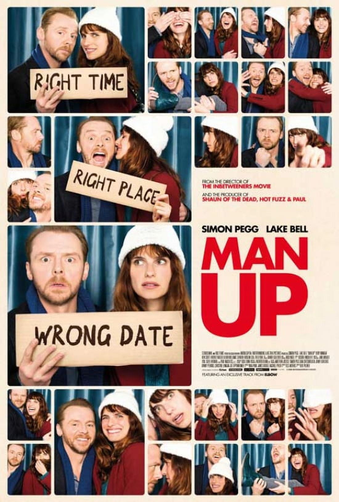 Man Up Movie Poster 11x17 print showcasing vibrant movie imagery.