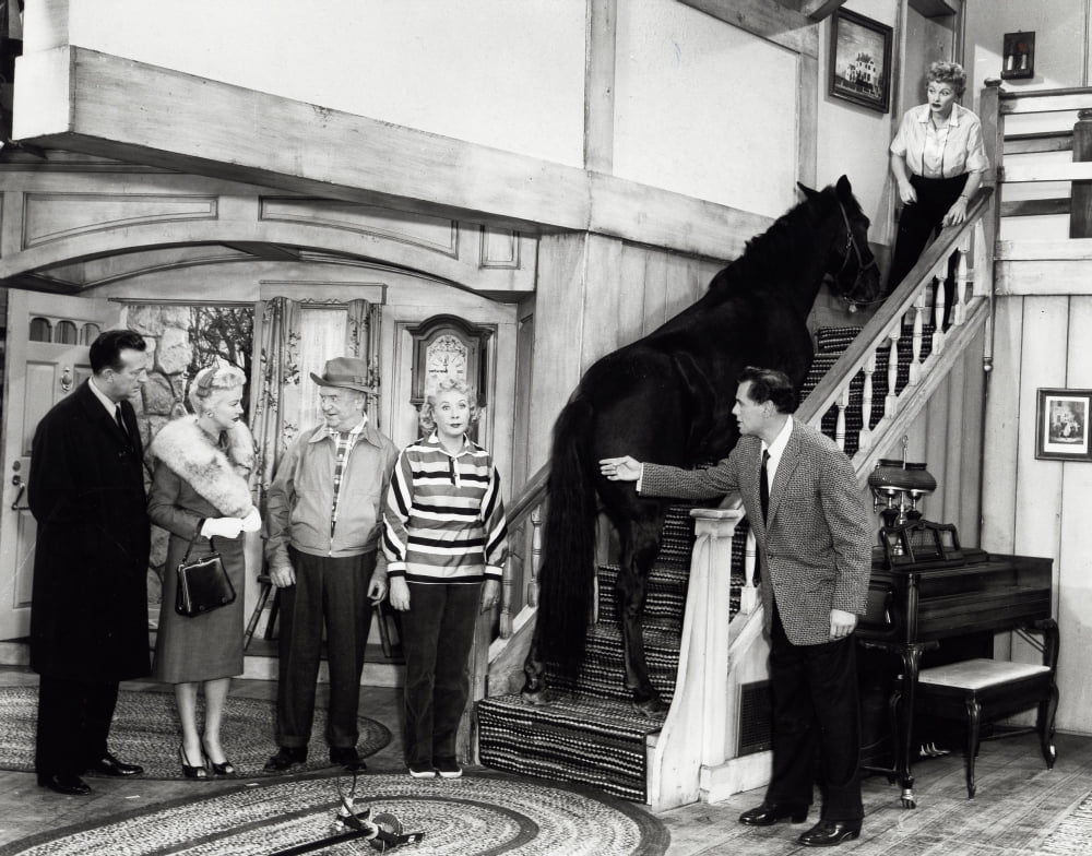 I Love Lucy film still photo print capturing a classic moment from the show.