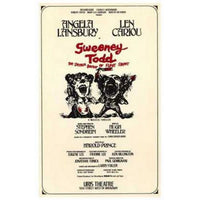 Sweeney Todd Broadway Musical Movie Poster 11x17