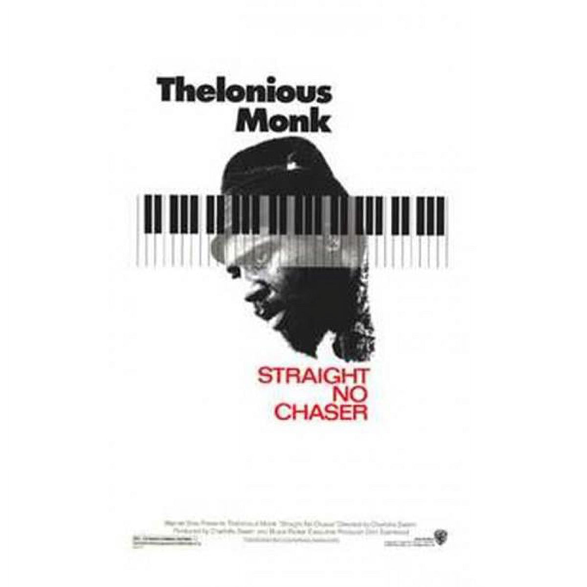 Thelonious Monk Straight No Chaser movie poster 11x17