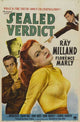 Sealed Verdict Movie Poster in 11x17 size, perfect for film lovers and home decor.