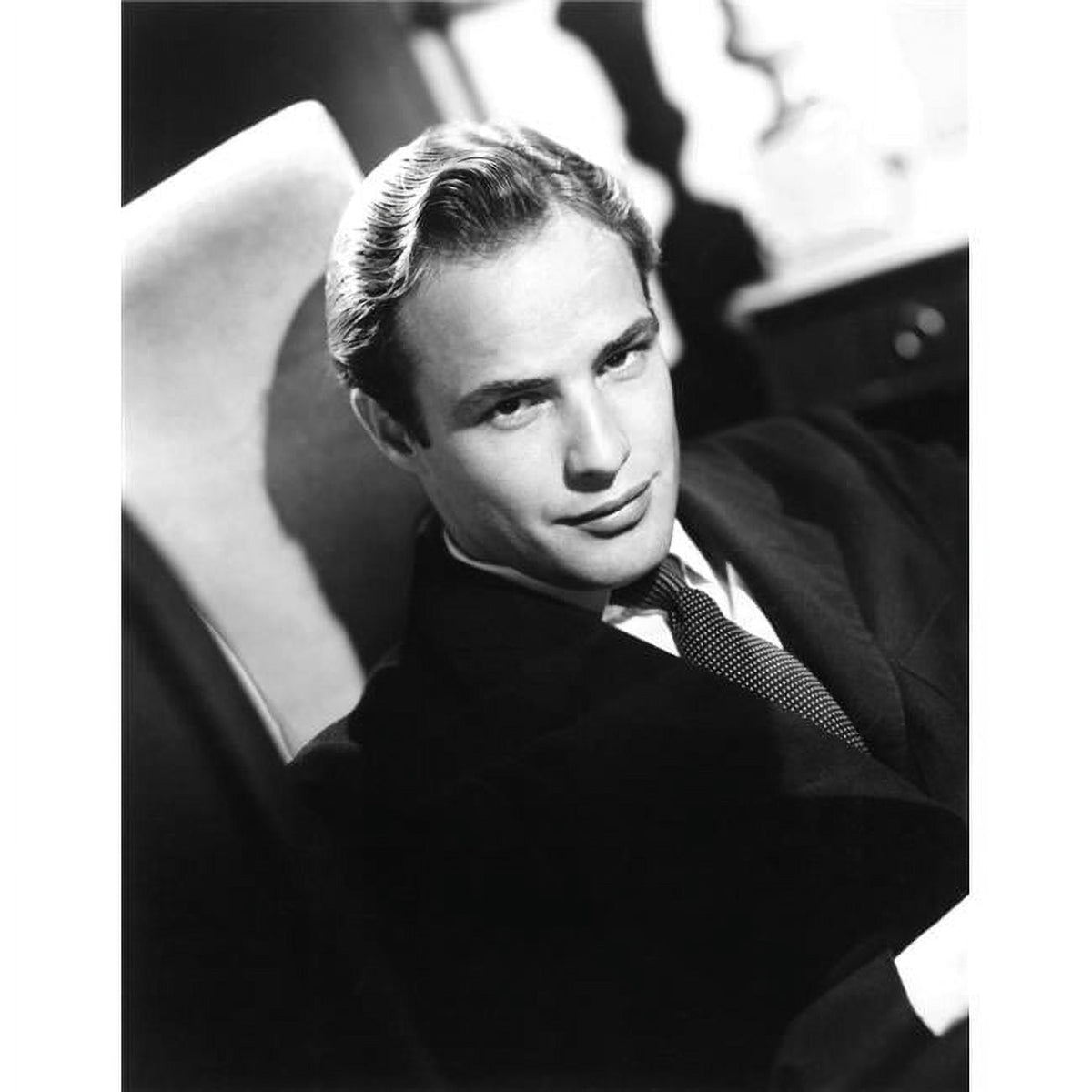 Marlon Brando mid-1950s photo print - classic Hollywood decor