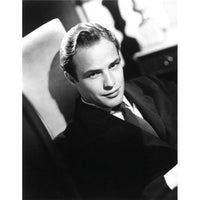 Marlon Brando mid-1950s photo print - classic Hollywood decor