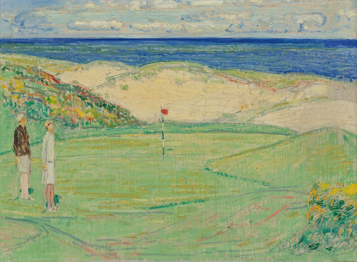 East Course at Maidstone Club 1926 Poster Print by Childe Hassam